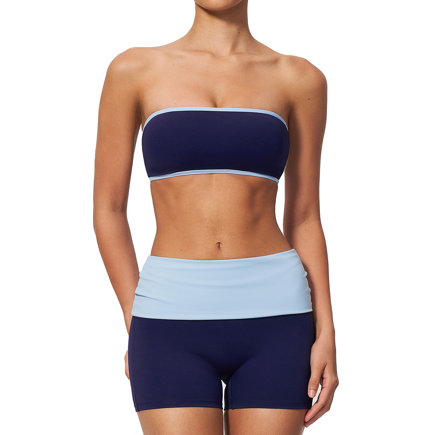 Damen Nylon Zweiteiliges Fitne – Yoga Fitness Outfit Bewertung und Preis